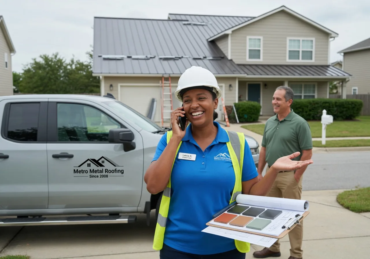 Metal Roof Repair in Woodlawn, VA