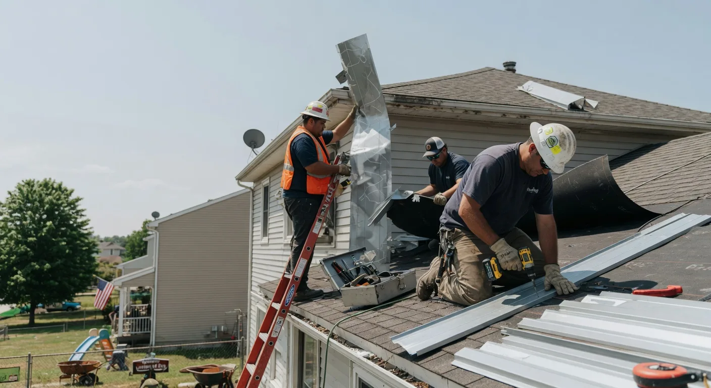Metal Roof Repair in Woodlawn, VA